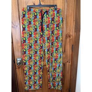 Harry Potter Pajama Pants Men’s 2XL Hogwarts Crest Sleepwear Lounge